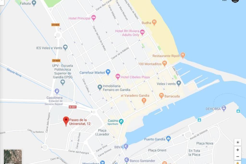 Apartamento Athenea Gandia Bagian luar foto